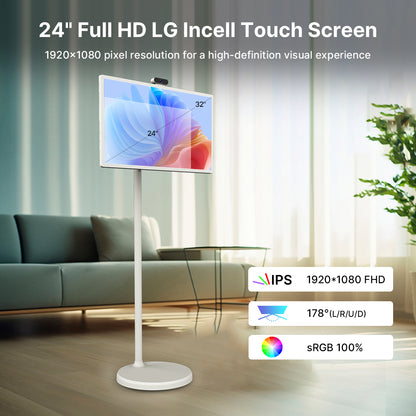 24 inch Portable Touch Smart TV