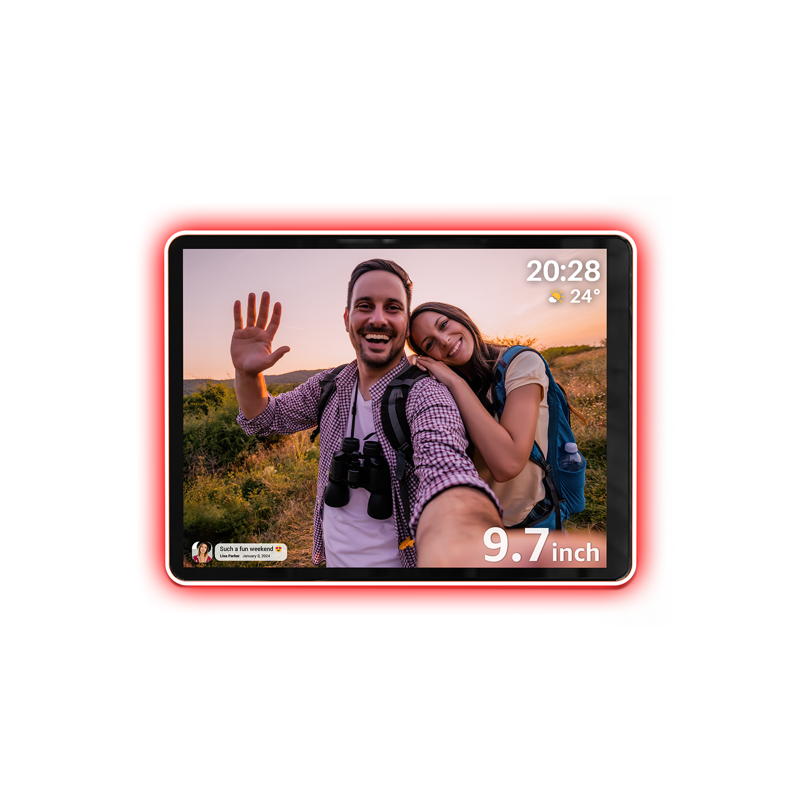 Neon Design 9.7 inch Digital Photo Frame – Apolosign