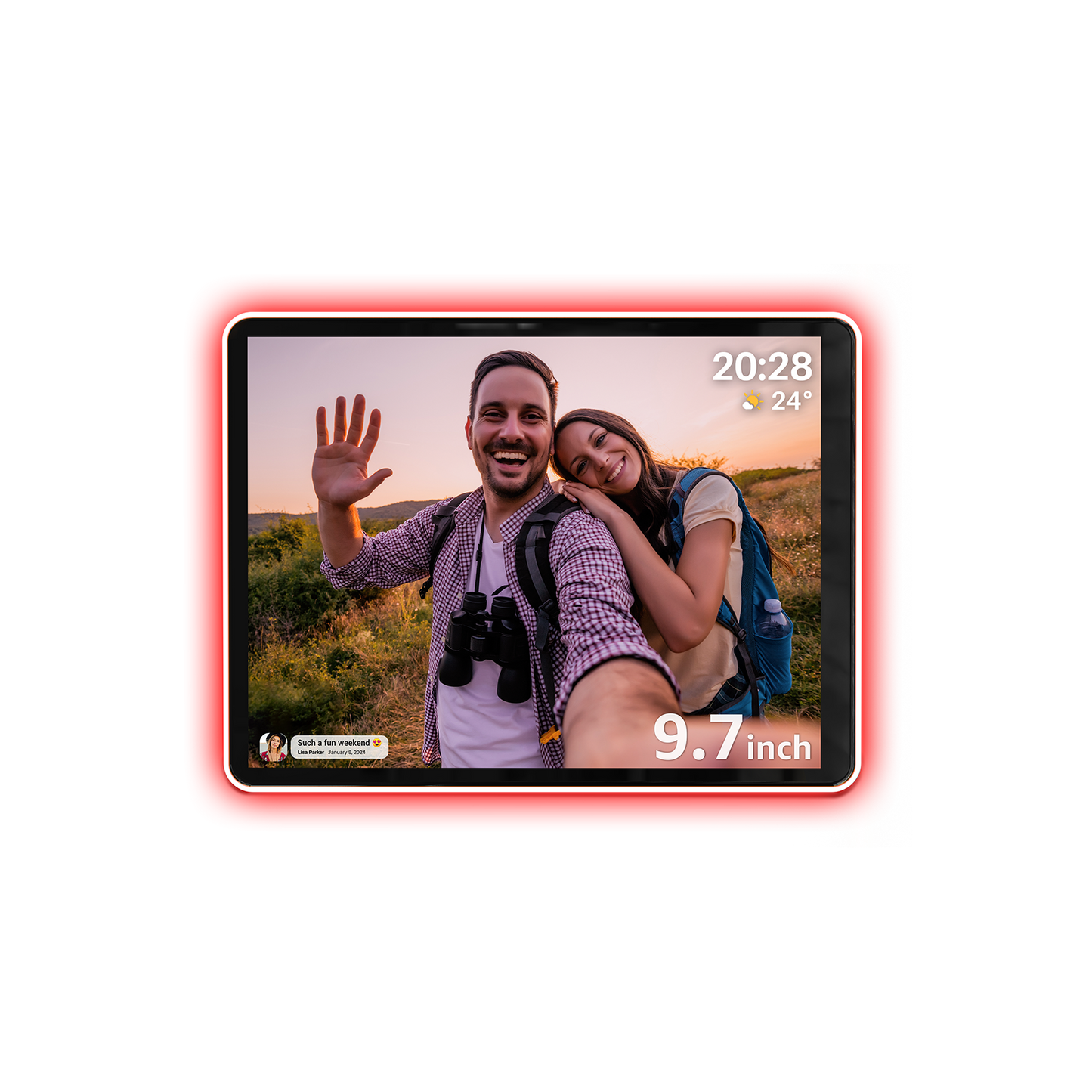 Neon Design 9.7 inch Digital Photo Frame