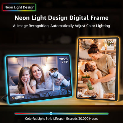 Neon Design 14.1 inch Digital Photo Frame