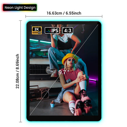 Neon Design 9.7 inch Digital Photo Frame